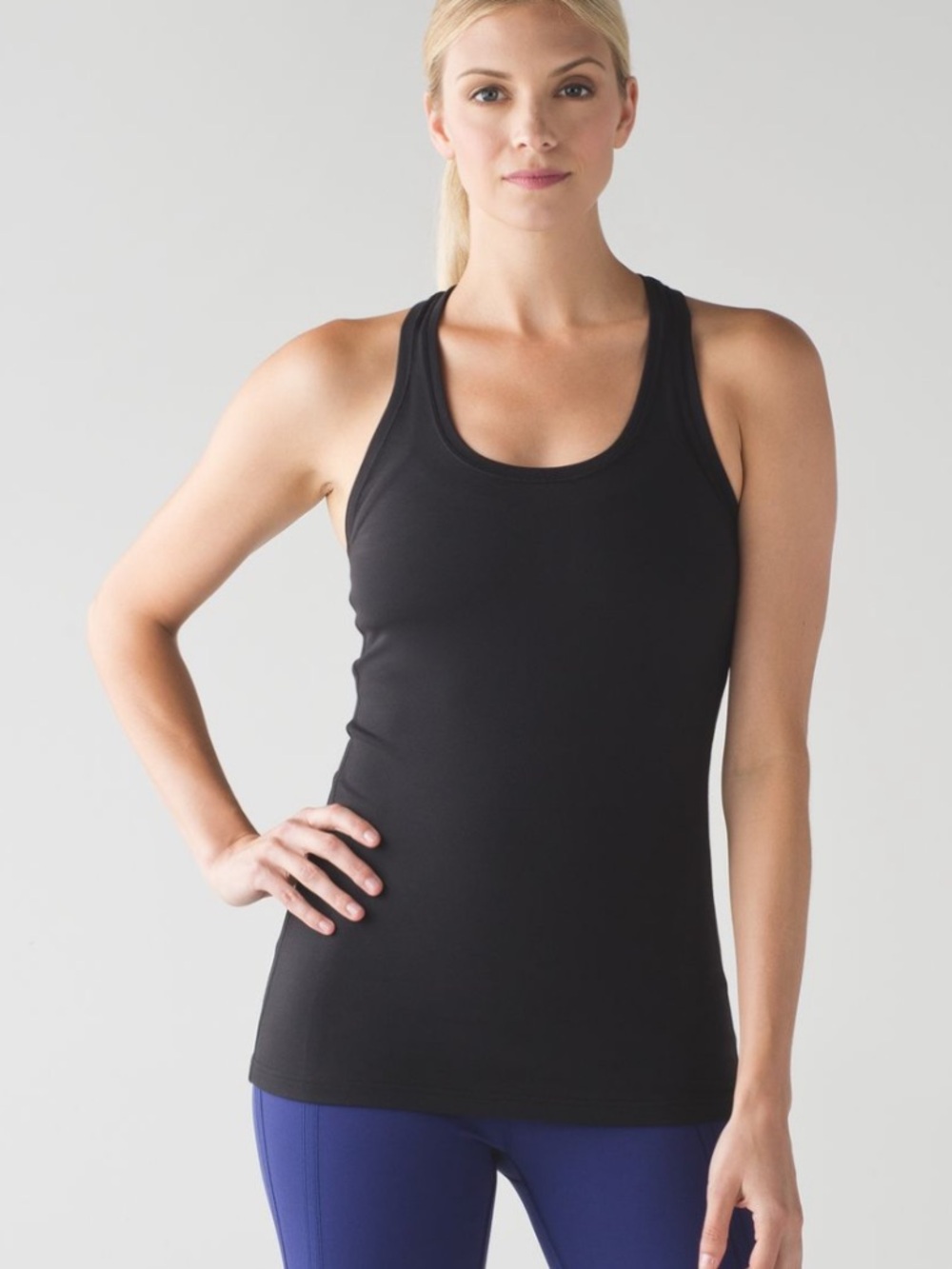 Lululemon Cool Racerback Tank (CRB) – Black
Size 4
